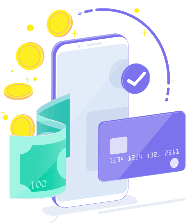 Money management illustration
